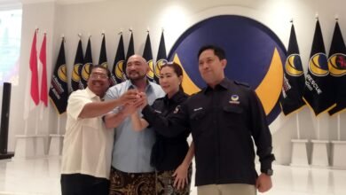 Dukungan Partai NasDem untuk Pasangan Mulia-PAS dalam Pemilihan Gubernur dan Wakil Gubernur Provinsi Bali, Rabu (28/8/2024) di Kantor DPW NasDem Bali (foto/drh)