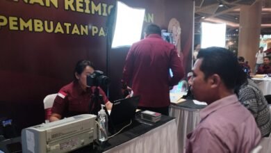 Pelayanan publik dalam rangka HUT Pengayoman ke-79 di Mal Living World, Sabtu (3/8/2024). (Foto/red)