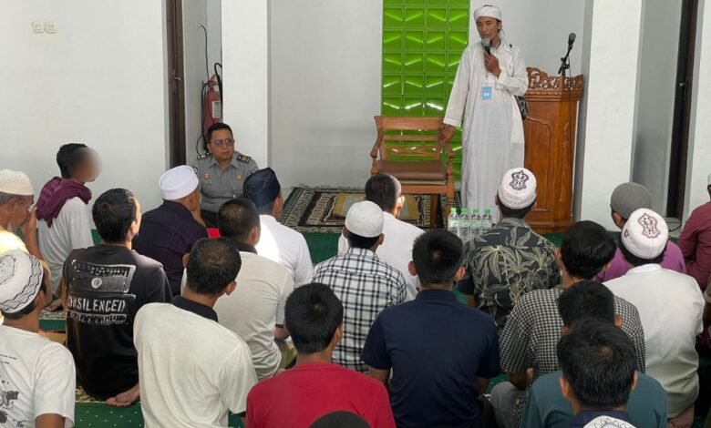 Kajian Fikih di Lembaga Pemasyarakatan (Lapas) Kelas IIA Kerobokan, Selasa (27/8/2024)