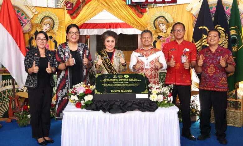 Peresmian Posyandu Ibu dan Balita Berdikari 04 di Lapas IIA Kerobokan, Jumat (30/8/2024)