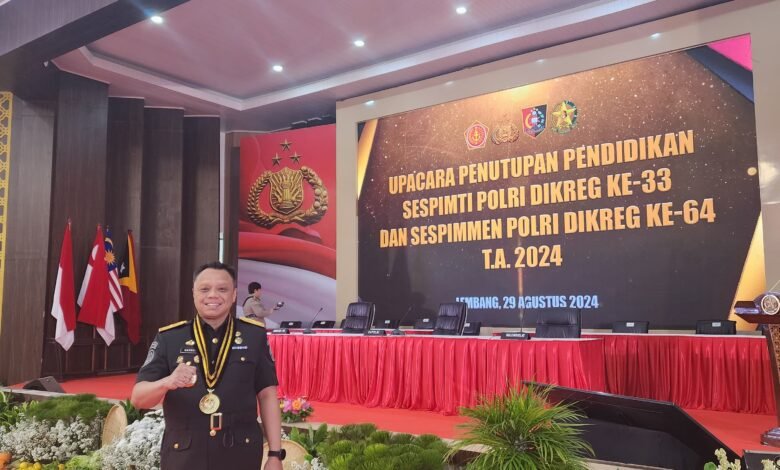 Sespimti Polri Dikreg ke-33 Tahun Ajaran 2024, Barron Ichsan selaku Kepala Divisi (Kadiv) Keimigrasian Kanwil Kemenkumham Bali. (foto/ist)