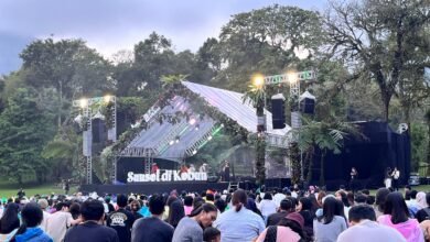 Suasana Festival Musik Sunset di Kebun, Minggu (8/9/2024), Kebun Raya Bedugul, Tabanan.