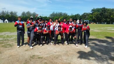 Mantap! Cricket Bali Gondol Emas di PON XXI/2024 Aceh-Sumut. (Ist)