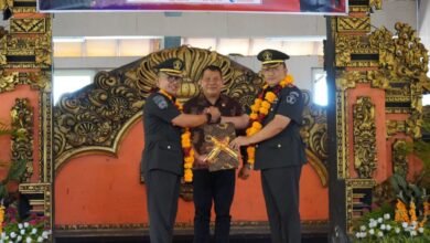 I Gusti Lanang Agus Cahyana Putra ditunjuk sebagai Kepala Lapas (Kalapas) Singaraja menggantikan I Wayan Putu Sutresna yang ditugaskan sebagai Kalapas Kelas IIA Bau-bau. (Ist)