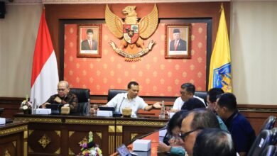 Suasana High Level Meeting (HLM) Tim Pengendalian Inflasi Daerah (TPID) Bali di Ruang Rapat Prajasabha, Kantor Gubernur Bali, Denpasar, Rabu (11/9/2024). (red)