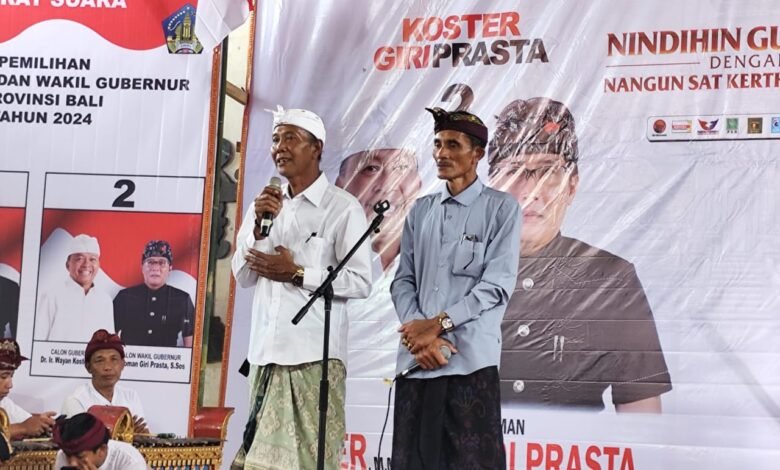 Warga Busungbiu menegaskan komitmen untuk memenangkan pasangan calon (paslon) nomor 2 Wayan Koster dan I Nyoman Giri Prasta (Koster-Giri) dalam kontestasi Pilkada Bali 2024. (Ist)