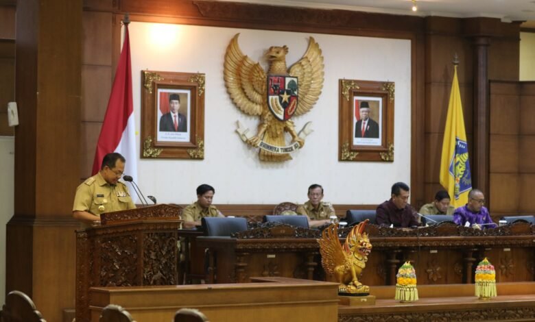 Suasana Sidang Paripurna DPRD Provinsi Bali, Senin (30/9/2024). (Ist)