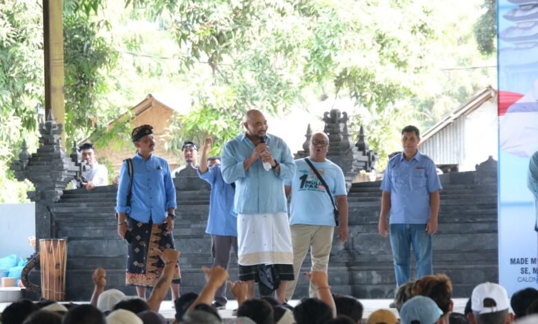 Pasangan calon (paslon) nomor urut 1 Made Muliawan Arya dan Putu Agus Suradnyana (Mulia-PAS) memastikan bandara akan dibangun di Buleleng. (Ist)