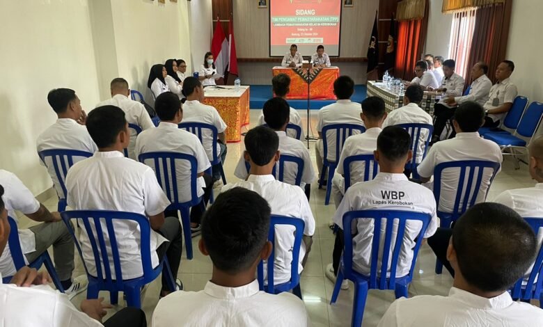 Lembaga Pemasyarakatan (Lapas) Kelas IIA Kerobokan, di bawah Kantor Wilayah (Kanwil) Kemenkumham Bali, kembali mengadakan Sidang Tim Pengamat Pemasyarakatan (TPP) ke-88 di Aula Utama Lapas Kerobokan, Rabu (23/10/2024)