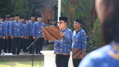 Kantor Wilayah Kementerian Hukum dan HAM Bali merayakan Hari Sumpah Pemuda ke-96 Tahun 2024 dengan tema “Maju Bersama Indonesia Raya", Senin (28/10/2024).