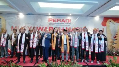 Persaudaraan Profesi Advokat Nusantara (PERADI PERGERAKAN) menyelenggarakan Musyawarah Nasional (Munas) ke-I di Hotel Golden Tulip Jineng Resort, Kuta, Badung, Sabtu (26/10/2024).