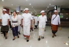 Rumah Sakit Jiwa Provinsi Bali kini resmi berganti nama menjadi RS Jiwa Manah Shanti Mahottama. Pergantian nama ini diresmikan oleh Penjabat (Pj) Gubernur Bali, S.M. Mahendra Jaya, pada acara yang berlangsung di Aula RSJ Bangli, Selasa (24/12/2024). (Dok/ist).