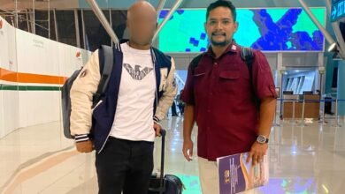 Rudenim Pusat Tanjung Pinang melaksanakan proses deportasi terhadap warga negara Nigeria atas nama UFE 35 yang telah menjalani detensi lebih dari lima (5) tahun, Selasa (4/2/2025). (Dok/ist).