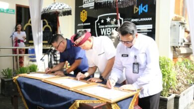 Kantor Wilayah Kementerian Hukum dan HAM (Kemenkumham) Bali meresmikan Pelayanan Terpadu Bersama pada Kamis (13/3/2025). (dok.istimewa).