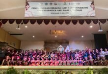 Acara peluncuran Program Satu Rekening Satu Pelajar (KEJAR) oleh Otoritas Jasa Keuangan (OJK) di Aula SMK Negeri 5 Denpasar pada Rabu (23/7/2025). (Dok: Istimewa).
