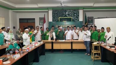 DPW Partai Persatuan Pembangunan (PPP) Kalimantan Selatan gelar Rapat Koordinasi Wilayah (Rakorwil) di Banjarmasin, Jumat (19/9/2025). (Ket Foto: PPP Kalsel)