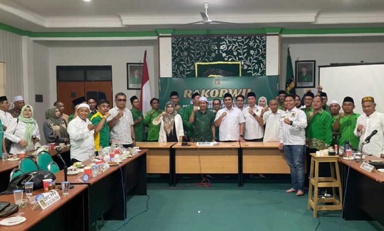 DPW Partai Persatuan Pembangunan (PPP) Kalimantan Selatan gelar Rapat Koordinasi Wilayah (Rakorwil) di Banjarmasin, Jumat (19/9/2025). (Ket Foto: PPP Kalsel)