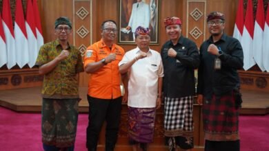 Rapat Penertiban dan Perlindungan Wisatawan dan WNA di Gedung Kertha Sabha, Jayasabha, Denpasar, Kamis (9/10/2025). (dok.istimewa)