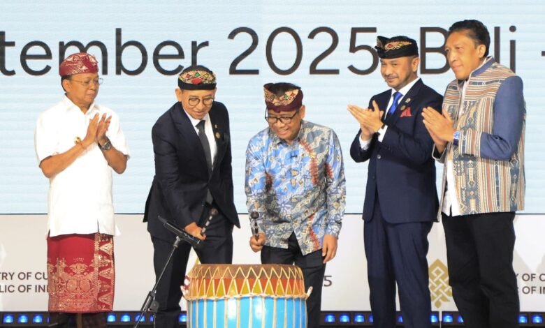 Pembukaan Culture, Heritage, Arts, Narratives, Diplomacy and Innovations (CHANDI) Summit 2025 yang berlangsung pada 3–5 September 2025 di The Meru Sanur. (dok.istimewa)