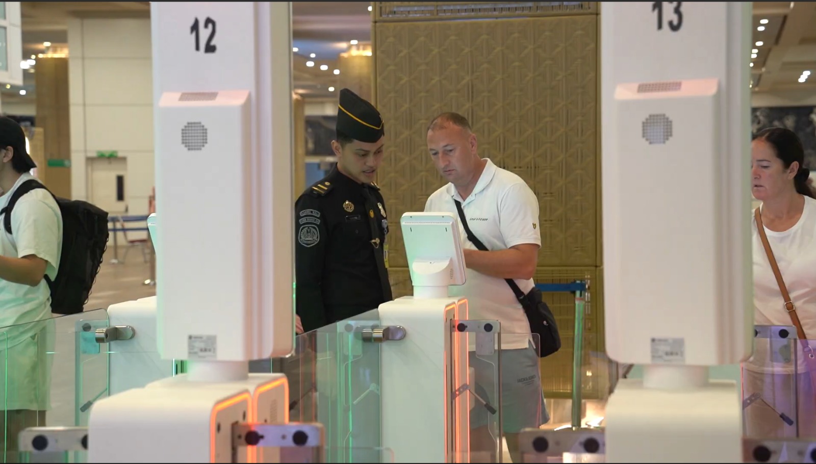 Suasana Tempat Pemeriksaan Imigrasi (TPI) Bandara I Gusti Ngurah Rai. (dok.istimewa)
