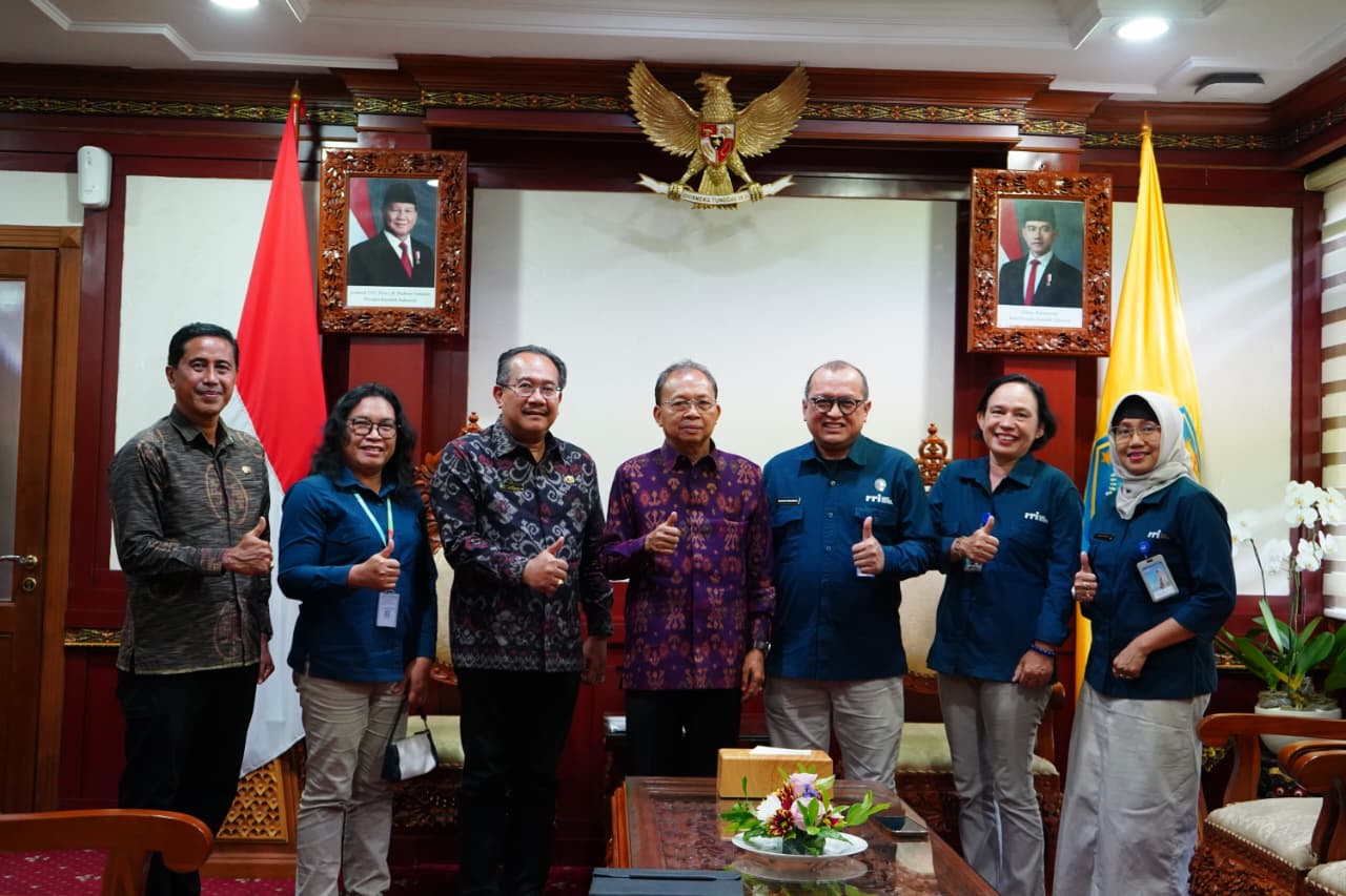 Pemprov Bali perkuat sinergi dengan Lembaga Penyiaran Publik Radio Republik Indonesia (LPP RRI) Denpasar. (dok.istimewa)