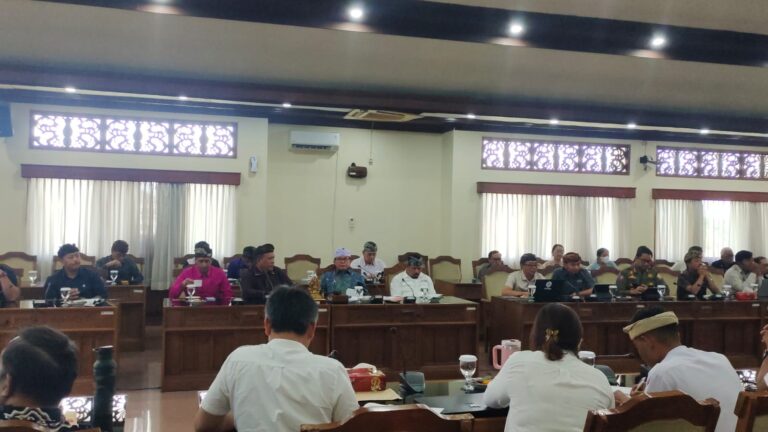 Suasana RDP terkait kawasan mangrove Tahura Ngurah Rai, Kamis (29/1/2026). (Dok. Istimewa)