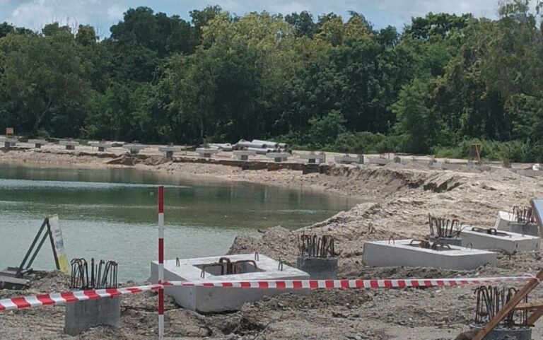 Penampakan proyek Marina Serangan. (dok.istimewa)
