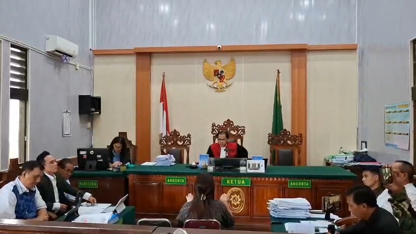 Sidang praperadilan atas penetapan tersangka Kepala Kantor Wilayah BPN Bali, I Made Daging, kembali berlangsung di Pengadilan Negeri Denpasar, Rabu (4/2/2026). (dok.Rahma)