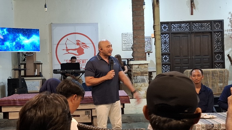Kepala Biro Garuda TV Bali, Made Muliawan Arya. (dok: Rahma)