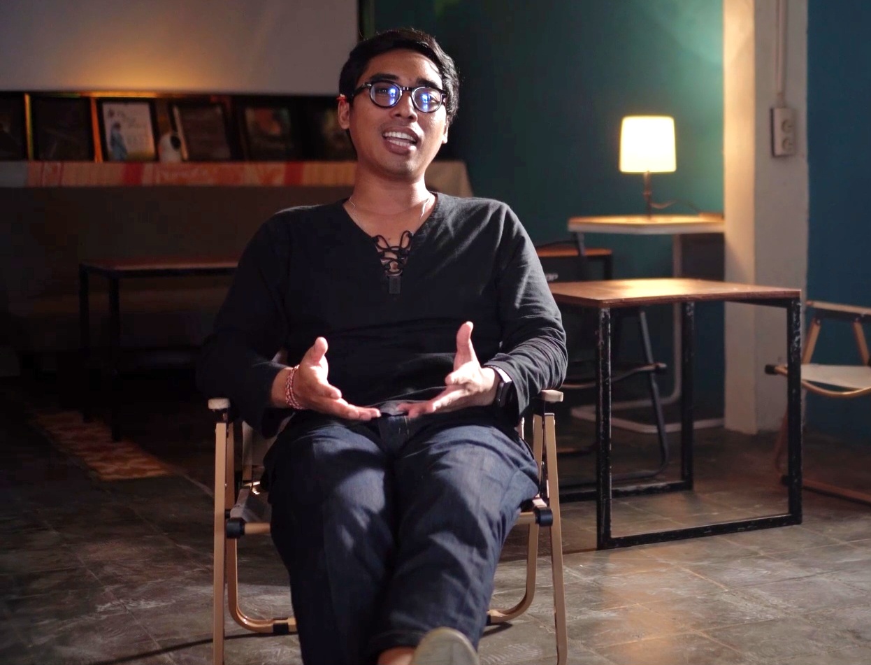 Ketua Searah Creative Hub, Dodek Sukahet. (dok: searahcreativehub)