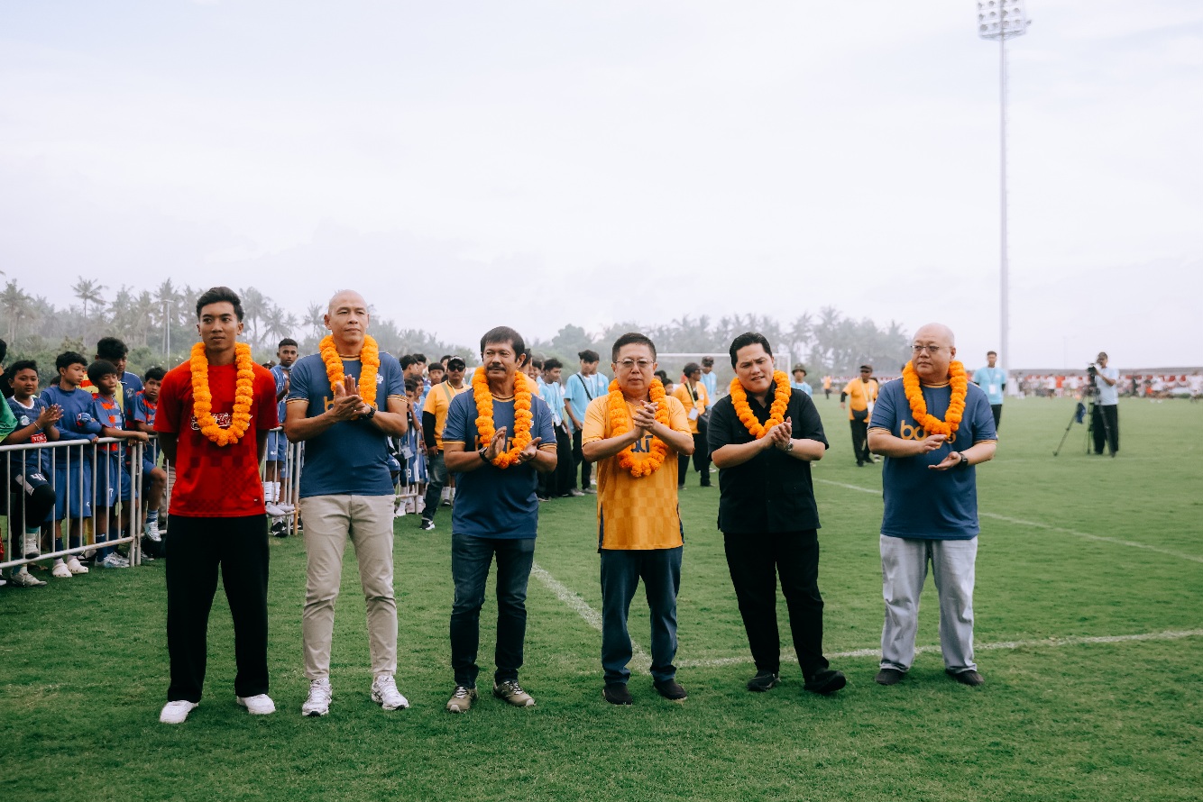 Turnamen sepak bola usia dini internasional Bali 7s 2026 kembali digelar di Bali United Training Center, Gianyar, pada 2–5 April 2026. (dok: istimewa)