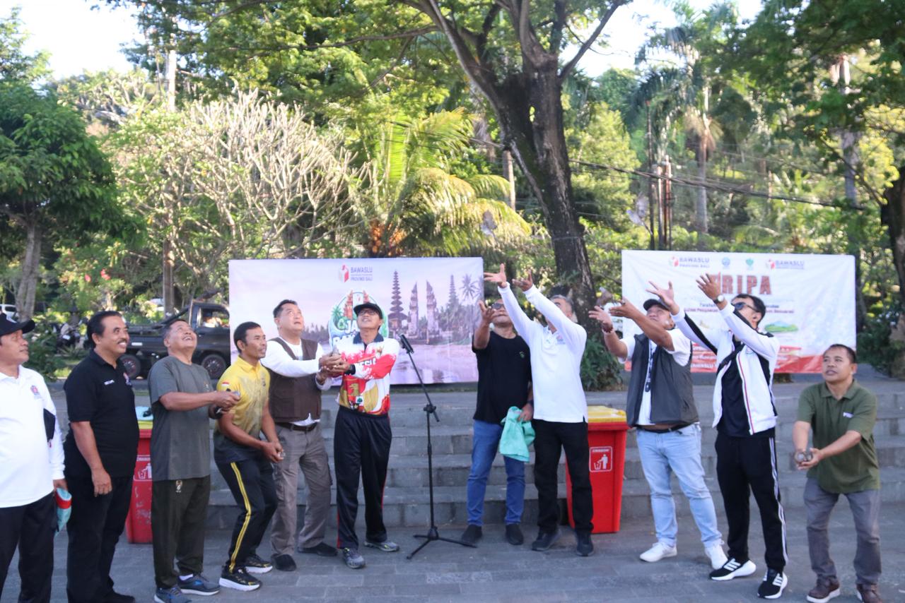 Suasana peluncuran program JAGA Bawaslu Bali. (Dok: Istimewa)