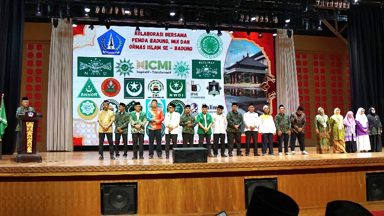 MUI Kabupaten Badung kukuhkan pengurus baru masa khidmat 2026-2031 di Balai Budaya Giri Nata Mandala, Mangupura, Minggu (3/5/2026). (dok: Istimewa)