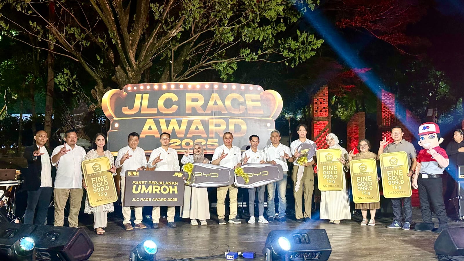 JLC Race Award 2025 di di Hutan Kota by Plataran Senayan, Jakarta, Rabu (20/5/2026). (dok: istimewa)