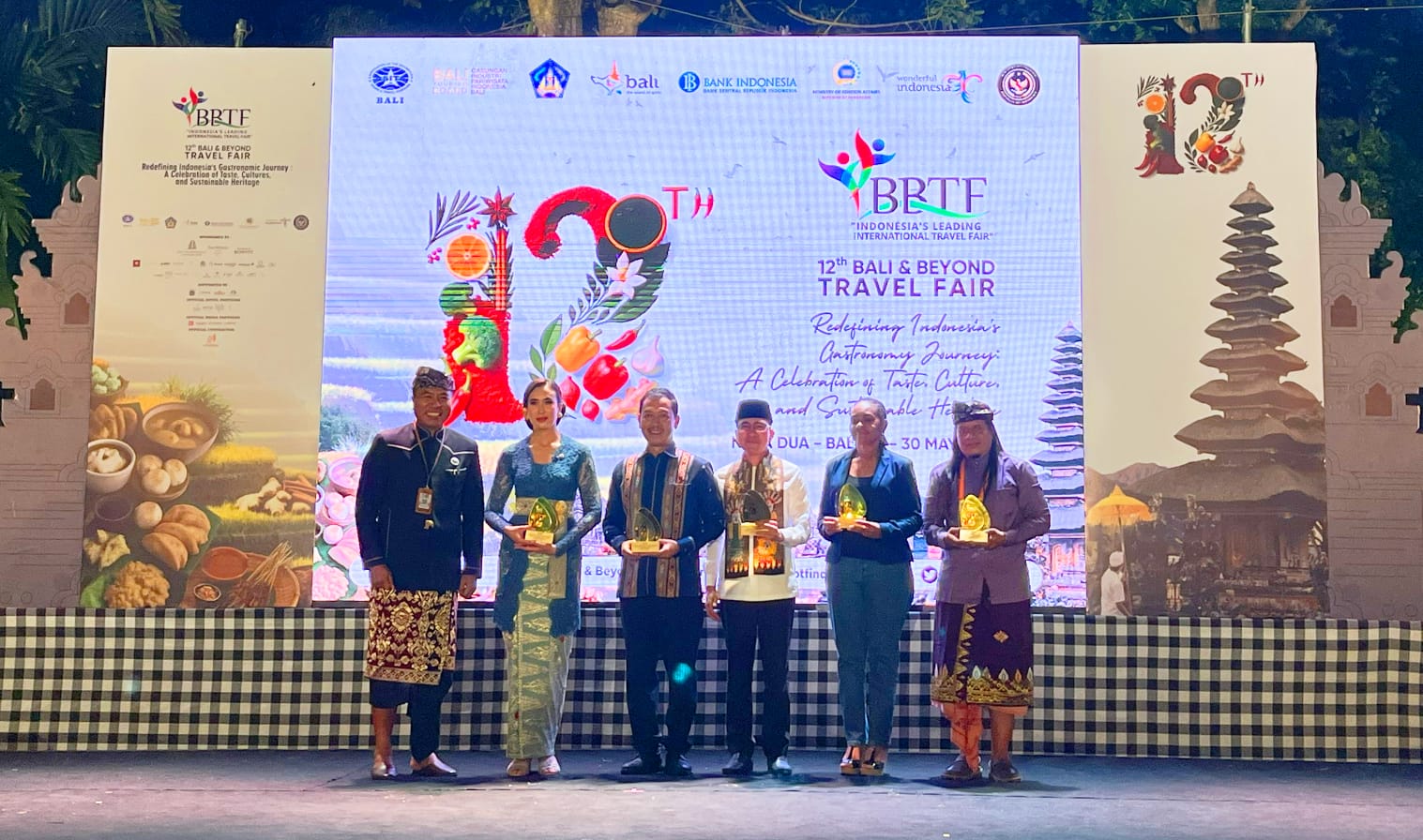 The 12th Bali & Beyond Travel Fair (BBTF) 2026 resmi dibuka di Heritage Garden, The Westin Resort Nusa Dua, Bali, pada Jumat (28/5/2026). (dok: istimewa)