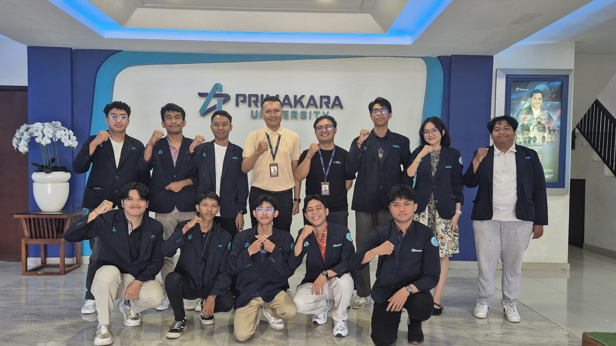 Tiga tenant binaan Primakara University yang menerima pendanaan dari P2MW 2026. (Dok. Istimewa)
