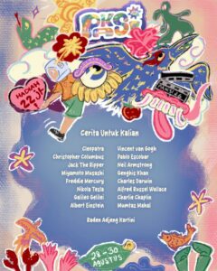 Daftar Tokoh Dunia yang menjadi tema lomba operet dalam Panggung Kreasi (Paksi) 2026. (dok: ruang kreasi)