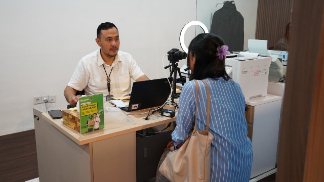 Suasana Program Pasporia yang digelar Kantor Imigrasi Kelas I Khusus TPI Ngurah Rai di Immigration Lounge, Discovery Mall Bali, Sabtu (18/7/2026). (dok: istimewa)