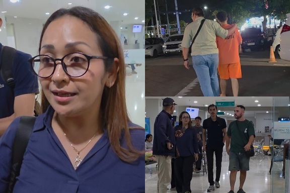 Kuasa hukum MBC, Florentina saat ditemui di rumah sakit Murni Teguh Hospital, Kuta, Jumat (3/7/2026). (dok: istimewa)
