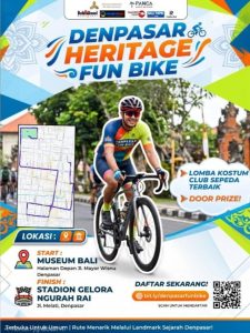 Poster Denpasar Heritage Fun Bike. (dok: PMN)