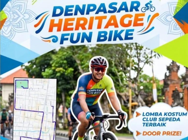 Gelaran Denpasar Heritage Fun Bike. (dok: PancaMediaNetwork)