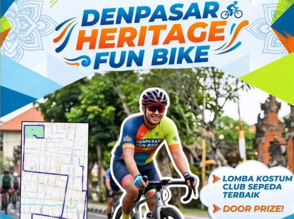 Gelaran Denpasar Heritage Fun Bike. (dok: PancaMediaNetwork)