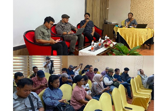 Diskusi Publik bertajuk “Elite Partai Politik dan Bencana: Di Antara Citra, Pemilu 2029, dan Rakyat yang Terluka” yang digelar di UC Kampus UGM, Yogyakarta, Selasa (15/9/2026). (dok: istimewa)