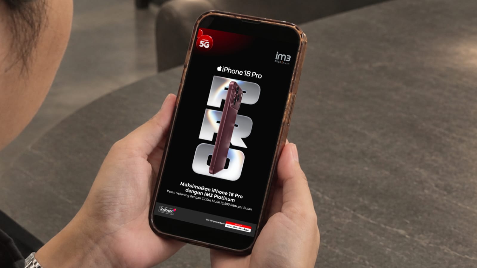 IM3 Platinum hadirkan paket bundling Platinum Plus untuk iPhone 18 Pro dan iPhone 18 Pro Max. (dok: istimewa)